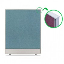 가구샘 PVC 파티션 H1800 원톤 밝은프레임 OG1052, H1800xW1000/PW506