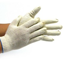 코팅장갑 반코팅 청이중 황이중, 100개, 백코팅