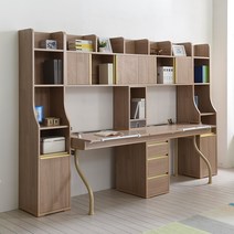 아토 2인 어린이 확장형 각도조절책상 초등학생 키즈 스터디 공부 핑크 책상, 애쉬