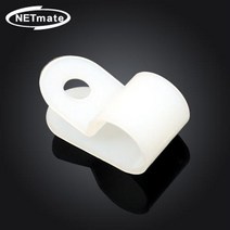 NETmate 케이블 정리용 클램프(7.9mm/100개)/NMT-516R/나사로 고정하는 방식/케이블의 깔끔한 정리가능/배선공사/작업현, NMT-316R(4.8mm)
