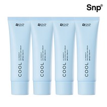 SNP UV 퍼펙트 에어쿨 선크림 50g, 4개