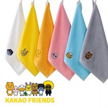 카카오프렌즈 주방타올 핸드타올 6P 1세트 벌크