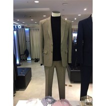 이지오 슬림스판 베이지 정장