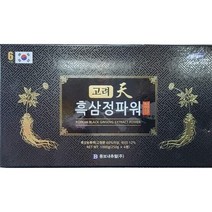 6년근 고려 흑삼정 파워 240g 4병, 1박스