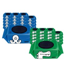 슈퍼대디 센스 물티슈 100매 40팩 악어20 오키20, 센스 물티슈 100매 40팩 (악어20