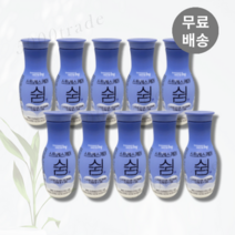 쉼야쿠르트 스트레스케어 프로바이오틱스 테아닌 음료 125ml 10개, 스트레스케어 쉼 10개