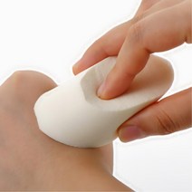 뮤지컬 무대화장 메이크업스펀지 5개 비비크림퍼프 파운데이션 뷰티소품, 원형메이크업퍼프4P