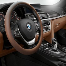 기아포르테핸들커버 타공가죽 넌슬립핸들커버 공용사이즈 사계절 색상별, 초코브라운