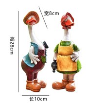 닭모형 오리 장식품 인형 야외 공예품 인테리어 소품, 1번