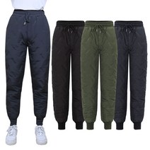 WB 패딩바지 여자 조거 팬츠 캠핑 골프 웰론 솜 겨울 여성