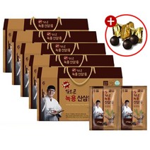 업그레이드 뉴 김오곤 녹용 산삼 배양근 골드 (2개월or3개월or5개월)중 택1 6년근 홍삼 농축액 녹용즙 액기스 엑기스, 5개월분(70mlx30포x5박스+침향환20환), 5개