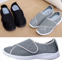 당뇨 볼넓은 운동화 찍찍이 환자용 효도 신발 실내화 병원용 통기성 부은발 노인 편한 선물