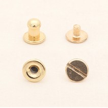 장식 여밈용 솔트레지 4mm/5mm_6종 n 가방부자재 조임나사 팔찌악세사리 여밈단추 조절단추, 5mm 메탈그레이