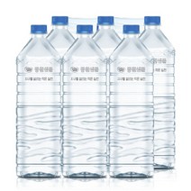 동원샘물 무라벨 2L 리터 36개(라벨 유 무 랜덤 발송)