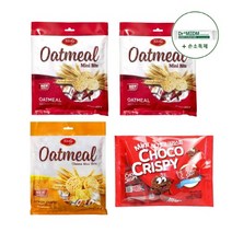오트밀미니바이트 250g 2봉 + 치즈오트밀미니바이트 220g 1봉 + 미니초코크리스피175g 1봉 세트 + 손소독제, 2봉+1봉+1봉(총4봉)
