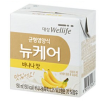 뉴케어 바나나맛 아셉틱 환자영양식, 144개, 150ml