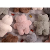 DIY 키트 초간단 멜팅이 인형 만들기 동영상 초보용 바느질 취미 테디베어 곰인형, 민트