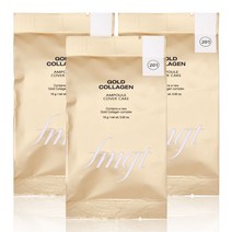 [더페이스샵] fmgt 골드콜라겐 앰플 커버케익(리필) 201호 애프리콧 베이지 3개, 단품, 단품