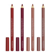 Bourjois 부르조아 르브르 컨투어 에디션 립 라이너 펜슬 3개, 08 코레일 아이에, 08 코레일 아이에, 11 펑키 브라운