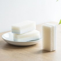 생활탐구 우레탄 3중 양면 수세미 5P 주방 싱크대 청소 식기 조리도구 설거지 다목적 버블 스펀지