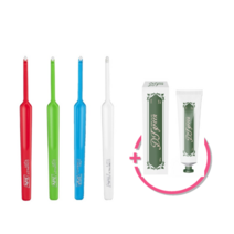 테페 어금니칫솔 컴팩트터프트 1개+고불소치약 디티그린1450치약 100g 1개, 1+1
