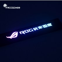 pc 케이스 rgb vga 사이드 패널 rtx 3070 3080 3090 그래픽 카드 gpu 조명 백플레이트 보드 rog 5v 3pin argb mb aura 커스텀 수냉, 제발, 수동 컨트롤러