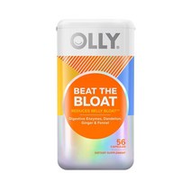 올리 비트 더 블로트 효소 단델리온 민들레 펜넬 56캡슐 (미국배송) OLLY Beat the Bloat