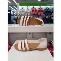 크록스 W몰 크록스 툴룸 오픈 플랫 우먼 3가지컬러 (206109)