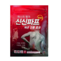 신신제약 신신 파프 핫 파스, 5개입, 75개
