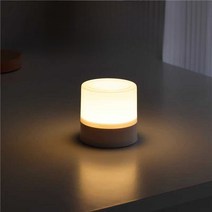 책조명 무드등 수면등, 2500mAh 3색 조명 긴 배터리