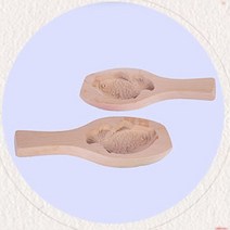 김펀칭기 김펀치 Single Hole Three-dimensional Pastry Molds Cookie Tools Wooden Pasta Pumpkin Biscuit, 02 Lucky fish