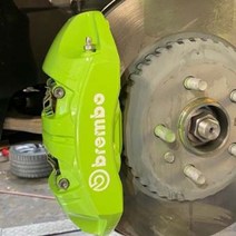 brembo 스티커 자동차 데칼 스티커 브레이크 캘리퍼 스티커, 브렘보 화이트 XS, 1개