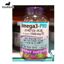 웨버내추럴 오메가3-프로, 1개, 180캡슐