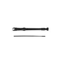 소프라노 리코더 ABS 수지제 클리닝 로드 포함 저먼식 흑색