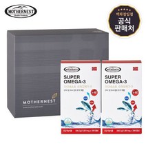 마더네스트 rTG 슈퍼오메가3 200캡슐 2입 선물세트 (12개월분).. 30887146, 1.단일옵션