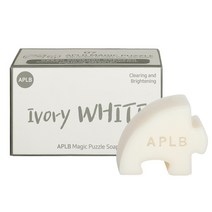 에이플비 매직퍼즐 비누 07 아이보리 화이트, 1개