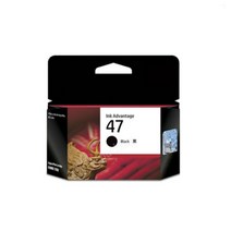 프린터 소모품 부품 Hp 47 프린트 헤드 용 새 잉크 카트리지 4825 4826 4828 4829 4877, [02] black