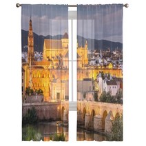 탑다운블라인드 거실 사무실 암막 블라인드 로마 다리 스페인 고급스러운 쉬폰 쉬어 커튼 거실 침실 장식