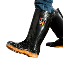 토시장화 기능성 모내기 고무 남자 여자, 블랙 45