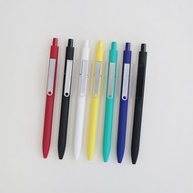 [바보사랑] 카코 미도트 메탈 클립 노크식 볼펜 젤펜 7종, 선택:Red