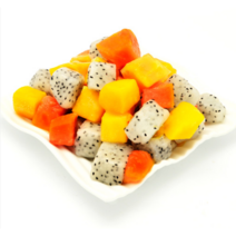 신정푸드 냉동 3종 열대과일 믹스 (용과 망고 파파야) - 1kg, 1개