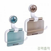 JW6F2B42Y 강력흡착 욕실용품 화장실 진공흡착 W 유니톡흡착 휴지걸이 n-00731 주방잡화