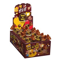 제이제이몰JJ 본오본 CHOCO 1박스 30개 간식 주전부리 준초콜릿 크런치 초코 크림 과자 선물 발렌타인 파티 행사