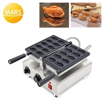 붕어빵 만들기 장사 가게 기계 틀 미니 팬 가정용 세트 인덕션 MARS 작은 메이커 생선 와플 베이커 철 일본 생선 모양의 케이크 금형 장비 105, MA-4991, 220V ZA 플러그