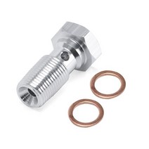 밴조 볼트 앞/뒤 브레이크 마스터 실린더 나사 호스 캘리퍼스 유압 클러치 M10 x 1.25 22mm 오토바이, 04 1 8NPT, 04 1 8NPT