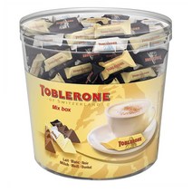 Toblerone 토블론 미니 토블론 3종 밀크 다크 화이트 미니바 113개 904g