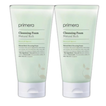 프리메라 내추럴 리치 클렌징 폼 150ml+150ml 약산성 여드름 좁쌀 폼클렌징, 내추럴 리치 클렌징 폼 150ml+15