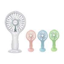힘찬상회_거치식 LED 핸디형선풍기 FAN-106 휴대용 핸드 손풍기_힘찬Hcmar+ㅋ, 옵션선택^화이트