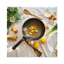 PFOA프리 플라즈마 용사 코팅 인덕션 궁중팬 웍 28cm