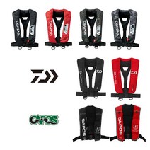 팽창 구명복 다이와 DF-2007 9200 9100 카포스 Thau 핀온릴증정, DF-9100 블랙